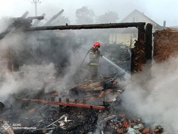 У Прилуках від удару безпілотника загинула родина начальника ДСНС  / © Управління ДСНС у Чернігівській області