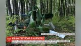 У лісі на українсько-румунському кордоні знайшли розбитий вертоліт