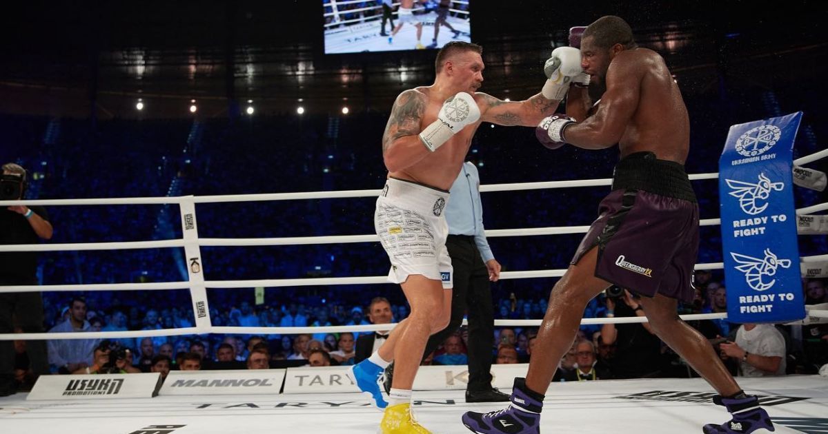 Усик – Дюбуа / Фото: Piotr Duszczyk / @boxingphotos.pl