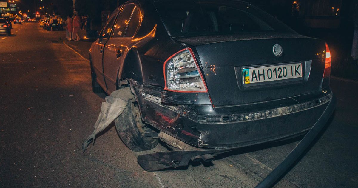 ДТП в Києві, в якій постраждало 8 авто_1 / © kiev.informator.ua