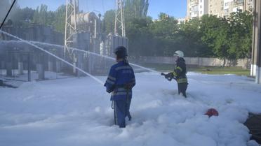 пожежа підстанція одеси_8 / © Головне управління ДСНС України в Одеській області