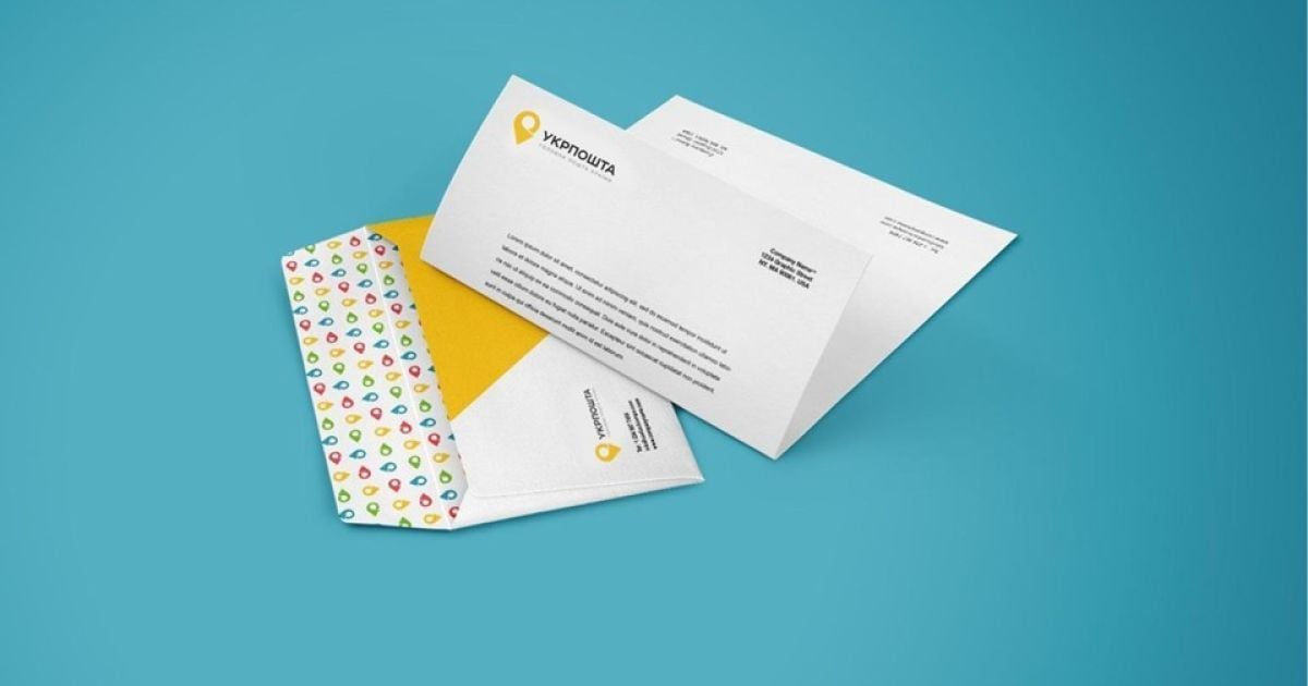 Новий логотип "Укрпошти" / © Укрпошта