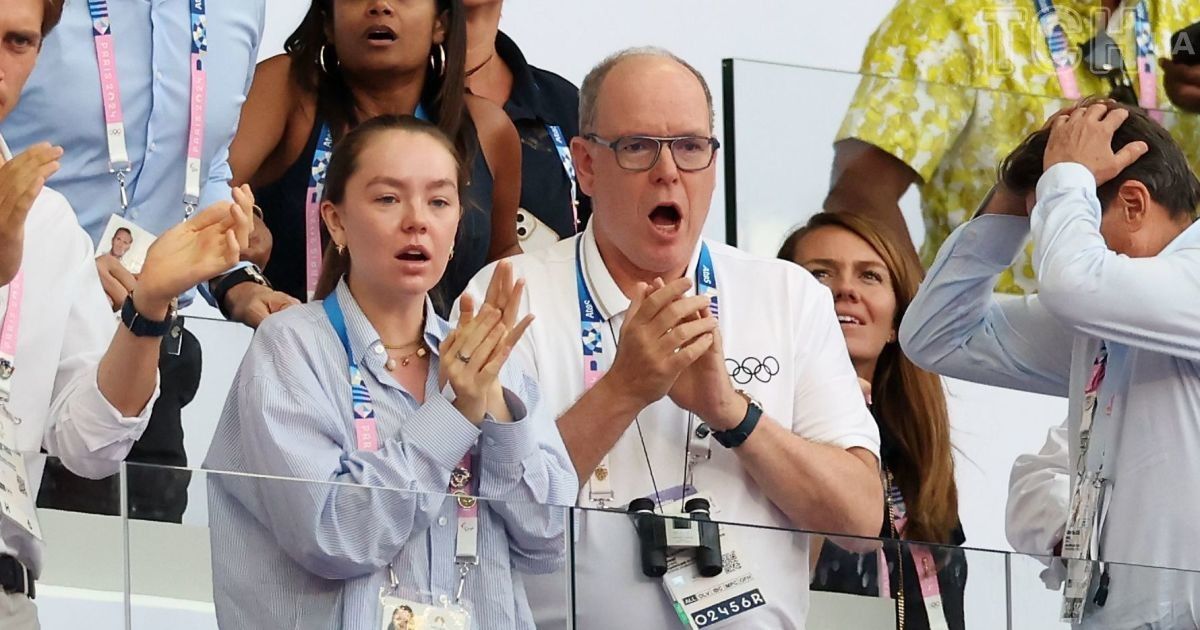 Князь Альбер II и принцесса Александра Ганноверская