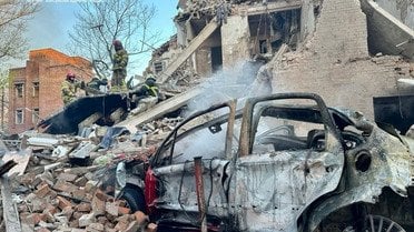 Удар по Дніпру 25 квітня 2026 року_2 / © Дніпропетровська ОВА