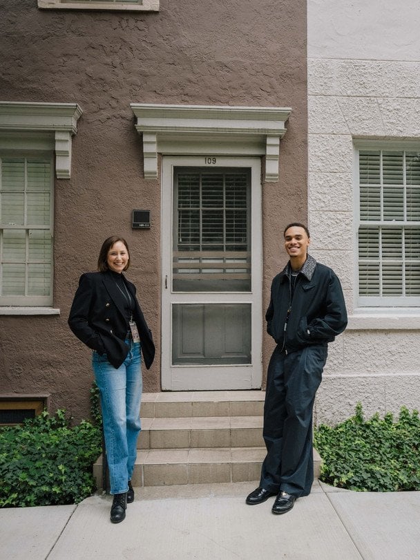 Жасмін і її брат Александр Грімальді / © Instagram Жасмін Грімальди