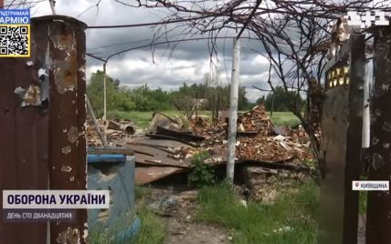 Кадыровцы выжгли целую деревню на Киевщине, но местные возвращаются туда каждый день, чтобы обработать огороды