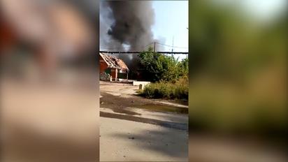 Наслідки обстрілу Авдіївки