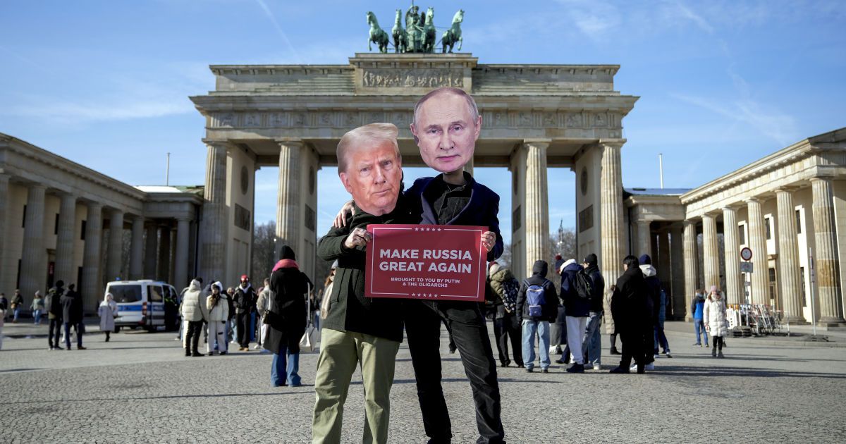 Трамп и Путин.