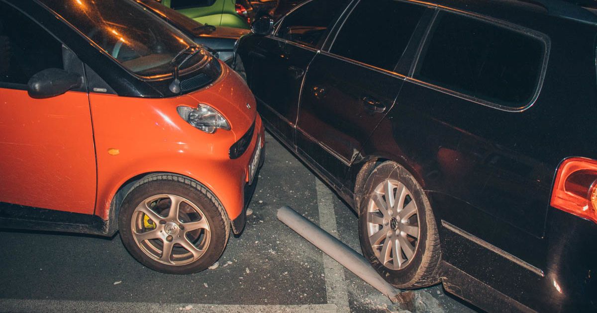 ДТП в Києві, в якій постраждало 8 авто_6 / © kiev.informator.ua