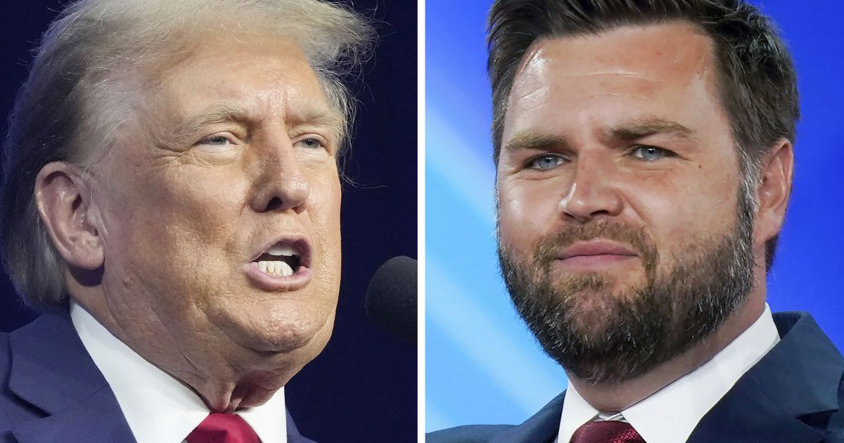 Дональд Трамп и Джей Ди Вэнс