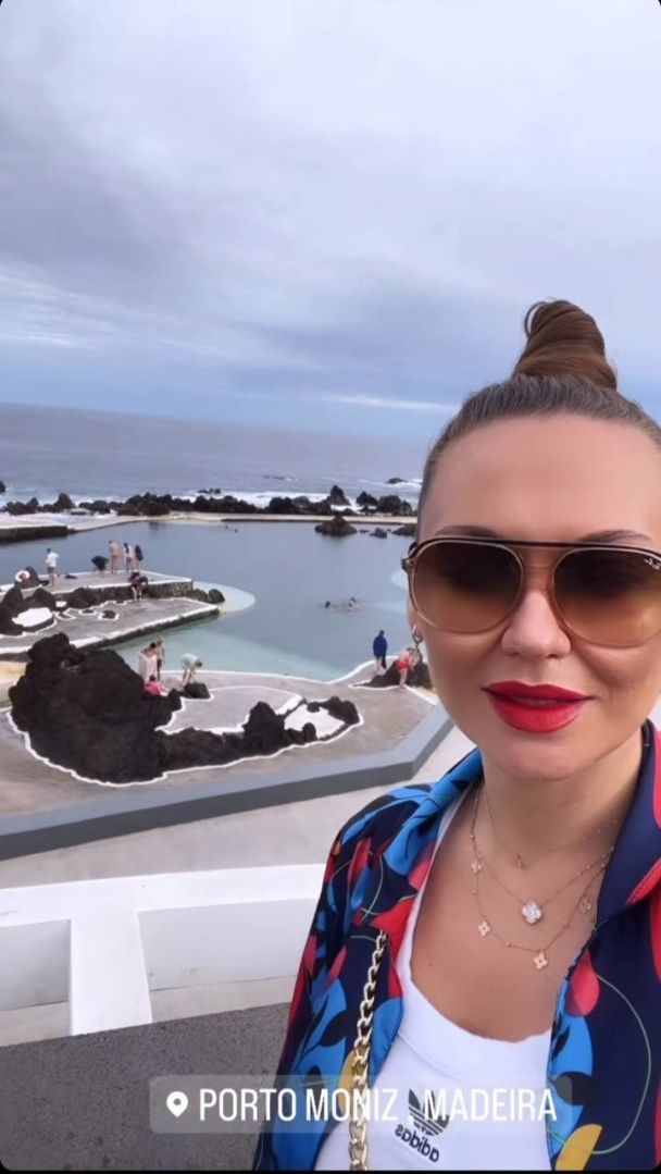 Анна Саливанчук на отдыхе в Португалии / © instagram.com/salivanchuk.anna