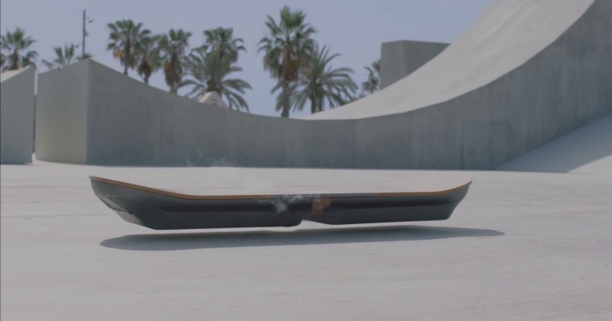 Второй ролик посвящен испытаниям ховерборда