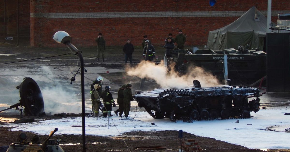 Взорвались 500 снарядов / © FlashNord