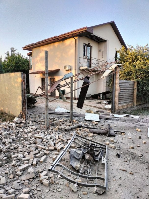 Наслідки російської атаки на Дніпропетровську область / © Сергій Лисак, голова Дніпропетровської ОВА.