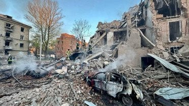 Удар по Дніпру 25 квітня 2026 року_1 / © Дніпропетровська ОВА