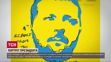 Соліст U2 Боно намалював портрет Зеленського