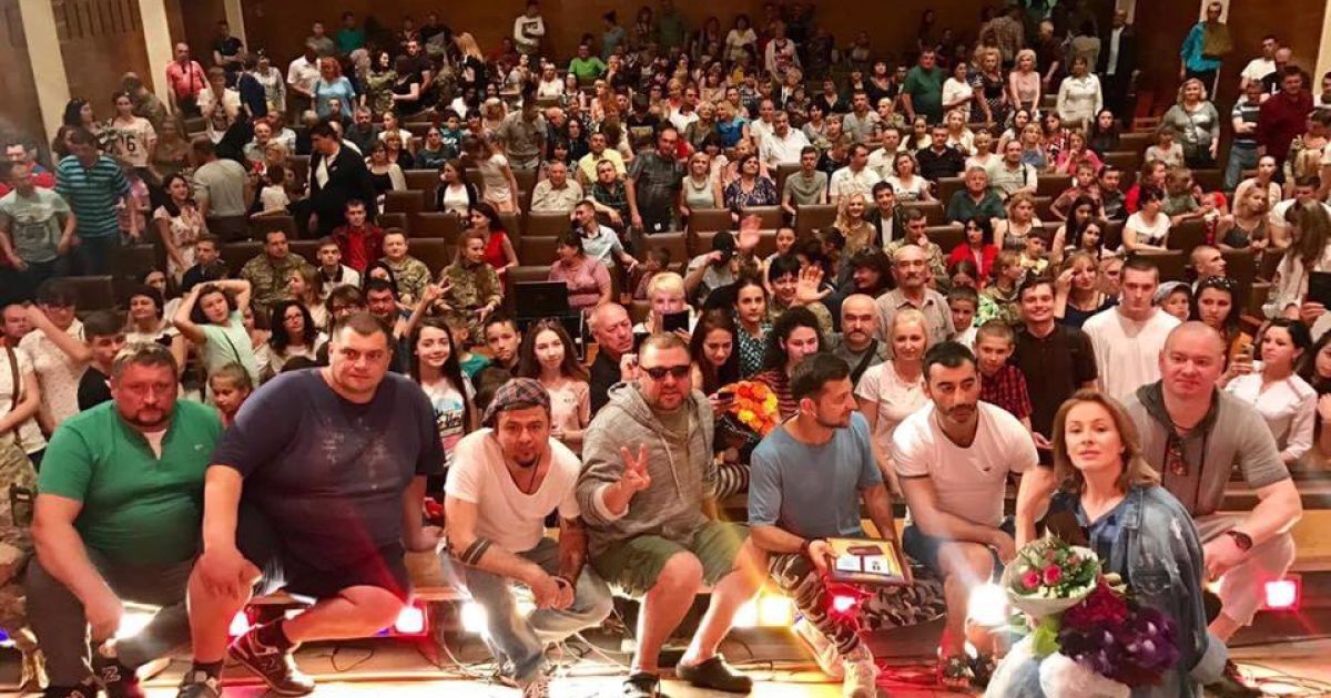 "Квартал 95" з військовими_7 / © Пресс-служба студии "Квартал 95"