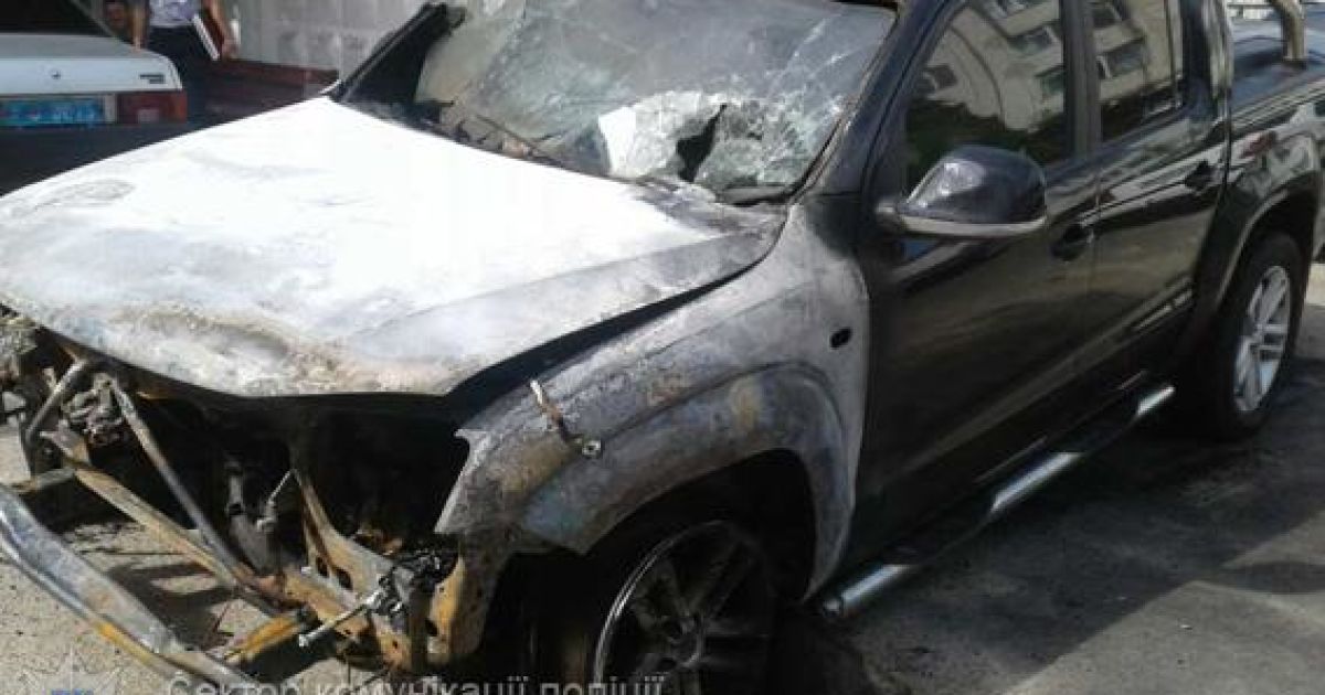 Сгоревшая машина депутата Лапина была задекларирована по странной цене