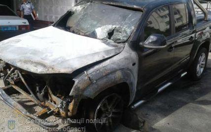 Згоріла машина депутата Лапіна була задекларована з дивною ціною