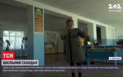 "Скотиняка, почему ты разрушаешь нашу школу": в Запорожской области директора суд признал виновной в буллинге, она до сих пор работает