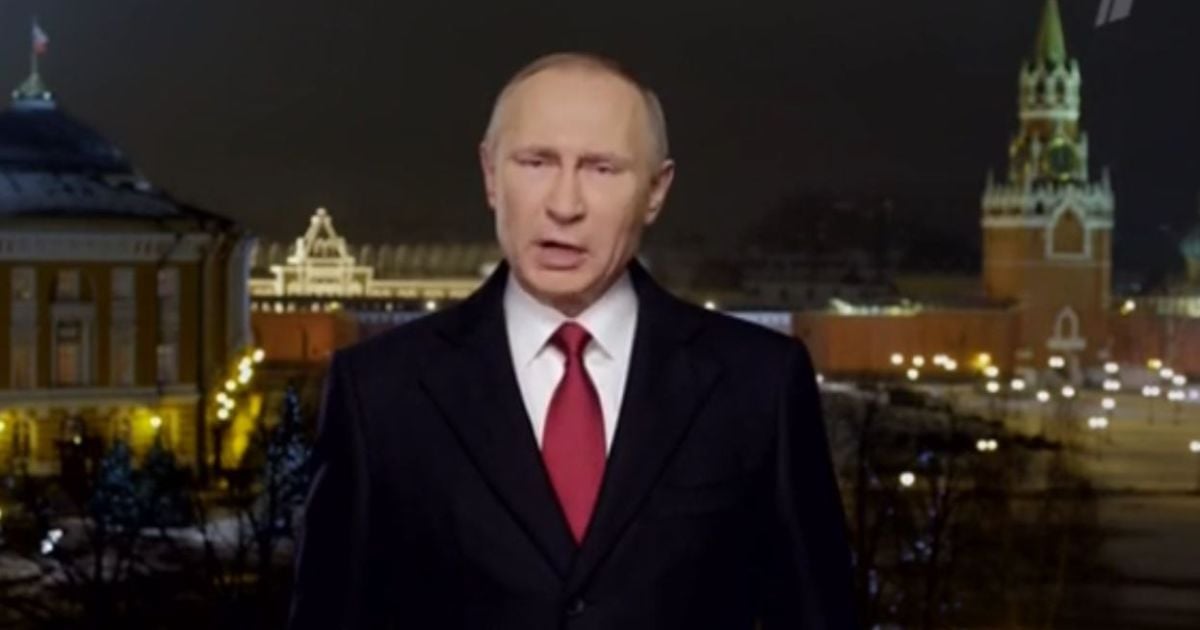 Новорічне привітання Путіна