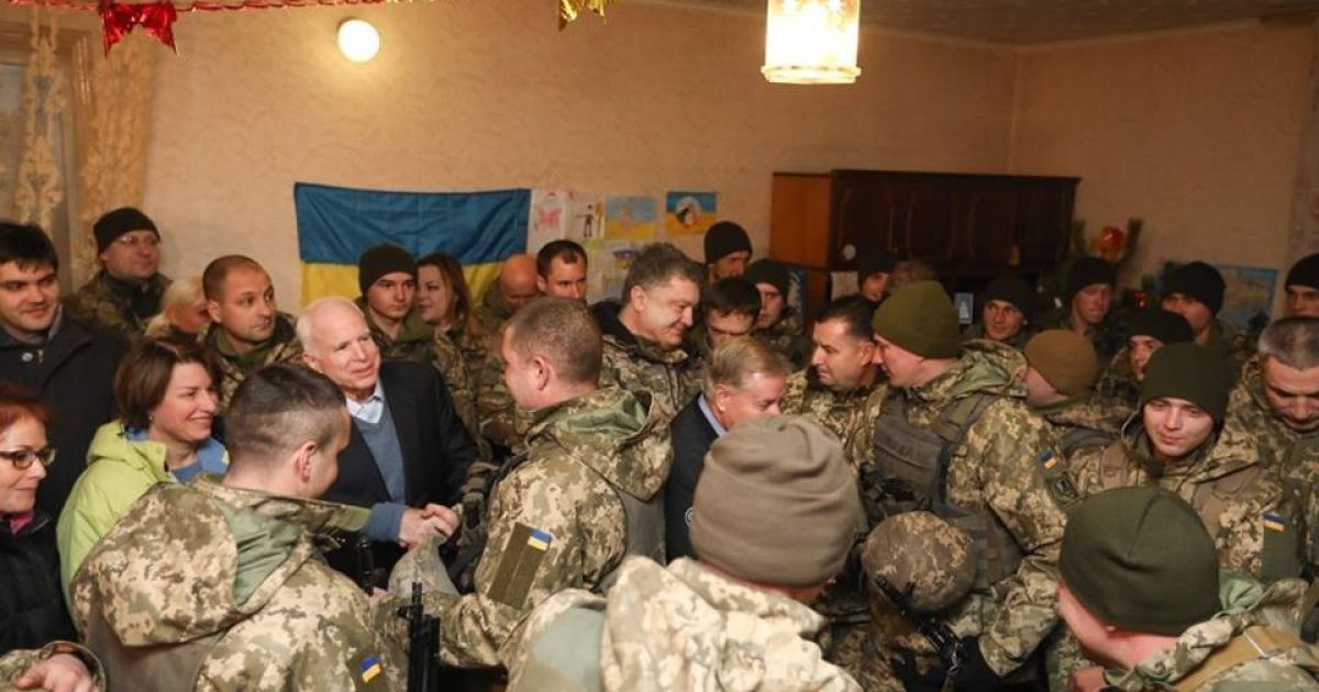 Порошенко у Широкиному / © Сайт президента України