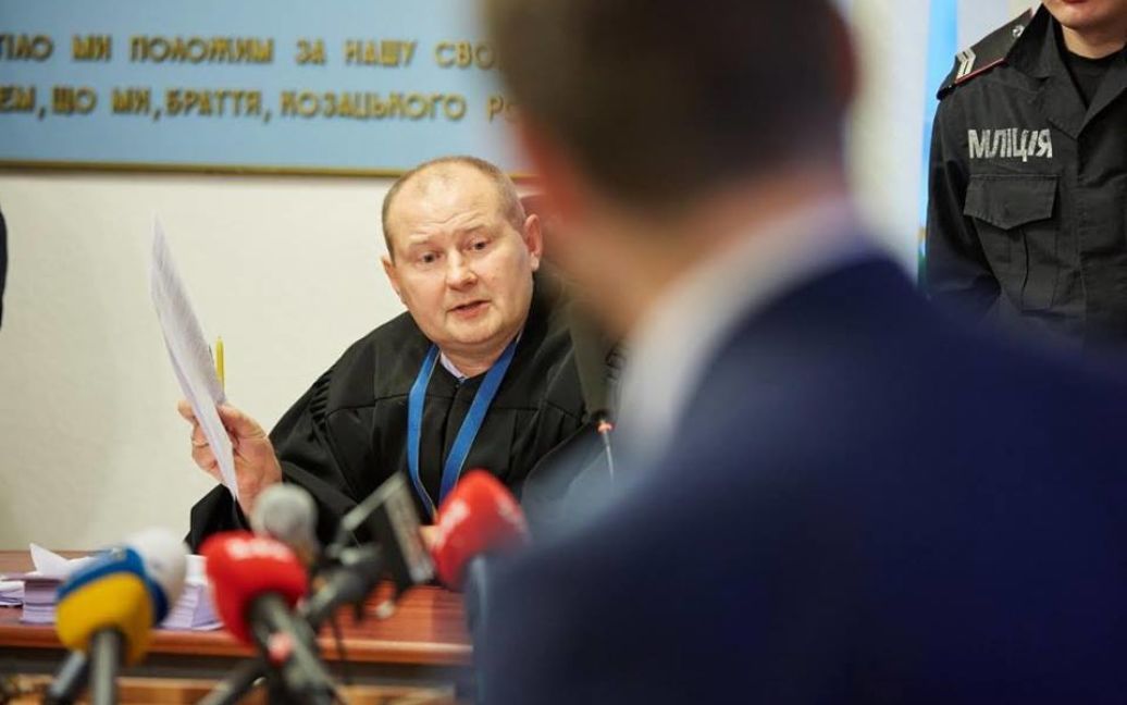 В Днепровском районном суде Киева рассматривают дело Геннадия Корбана / © УКРОП/Facebook