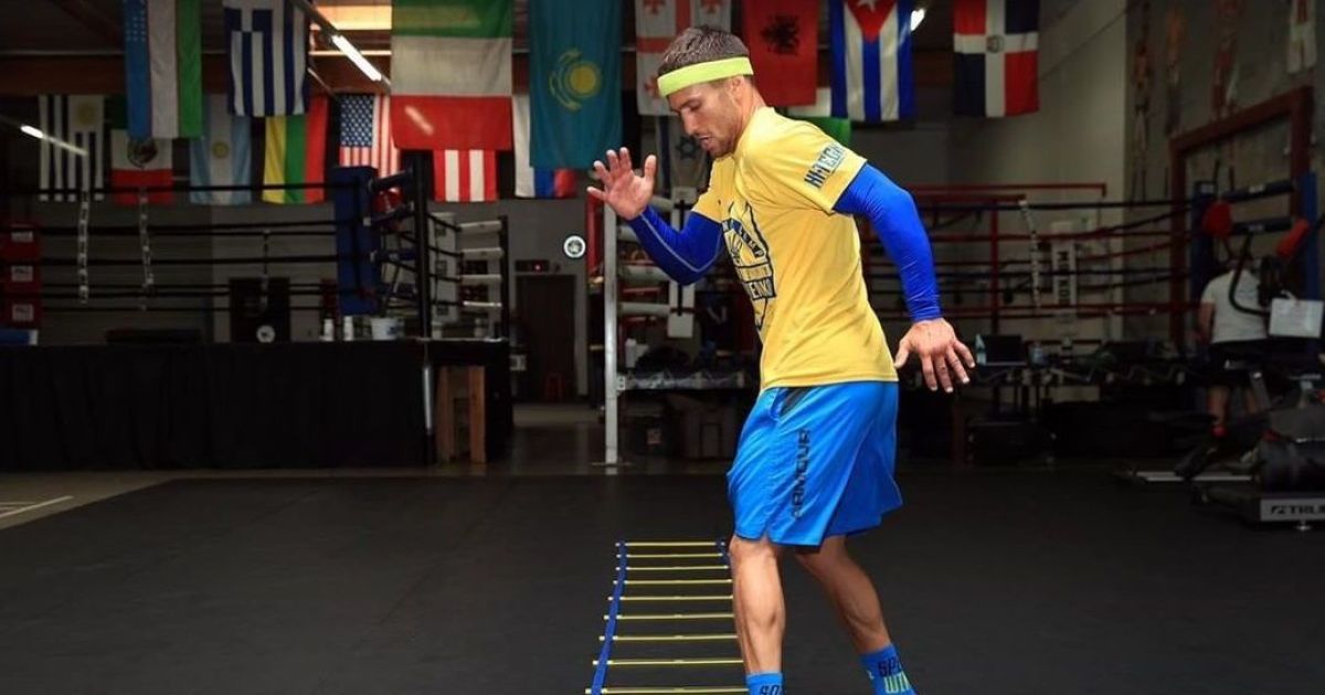 Ломаченко показав надшвидкісне тренування ніг