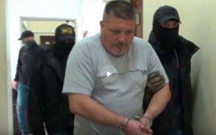 Російська ФСБ опублікувала відео затримання так званого "українського диверсанта"