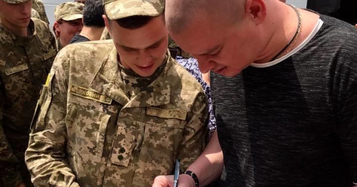 "Квартал 95" з військовими_17 / © Пресс-служба студии "Квартал 95"