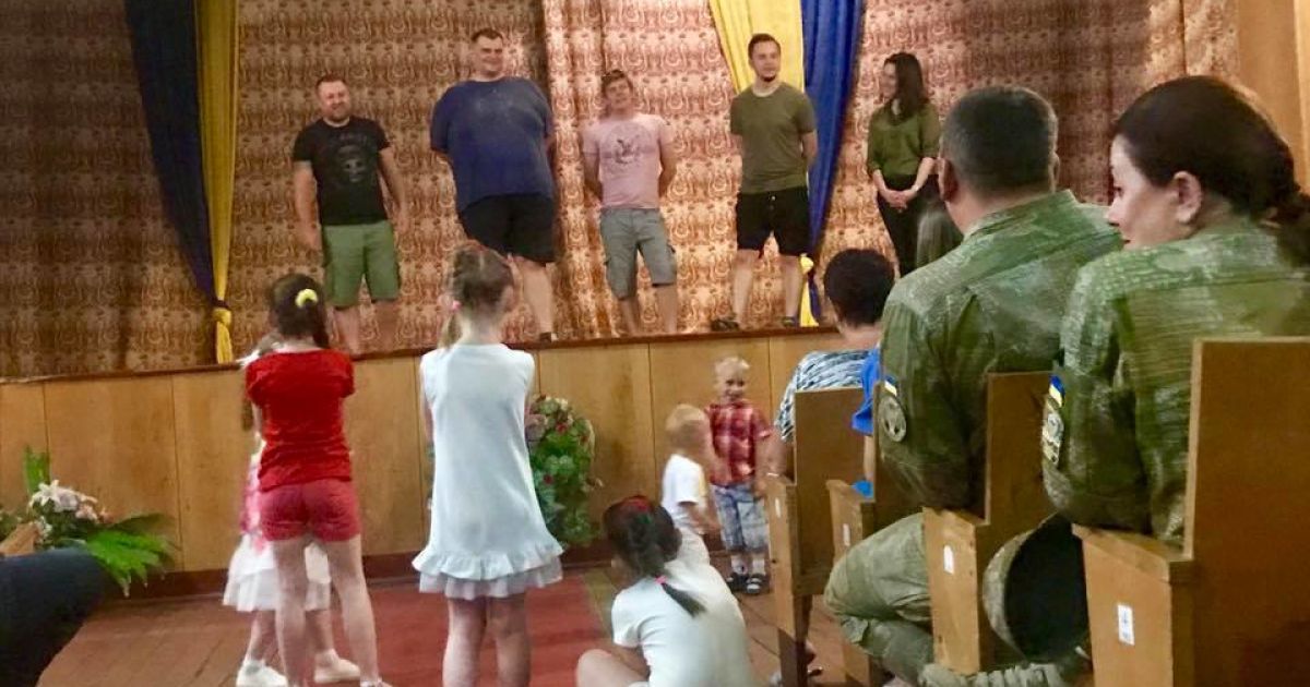 "Квартал 95" з військовими_13 / © Пресс-служба студии "Квартал 95"