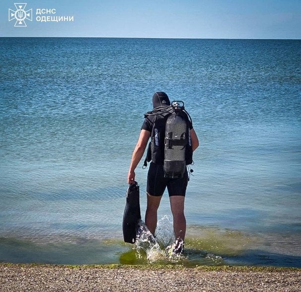 Пошуки дитини / © ГУ ДСНС в Одеській області