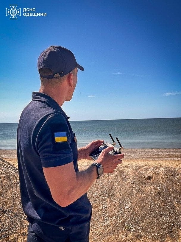 Пошуки дитини / © ГУ ДСНС в Одеській області