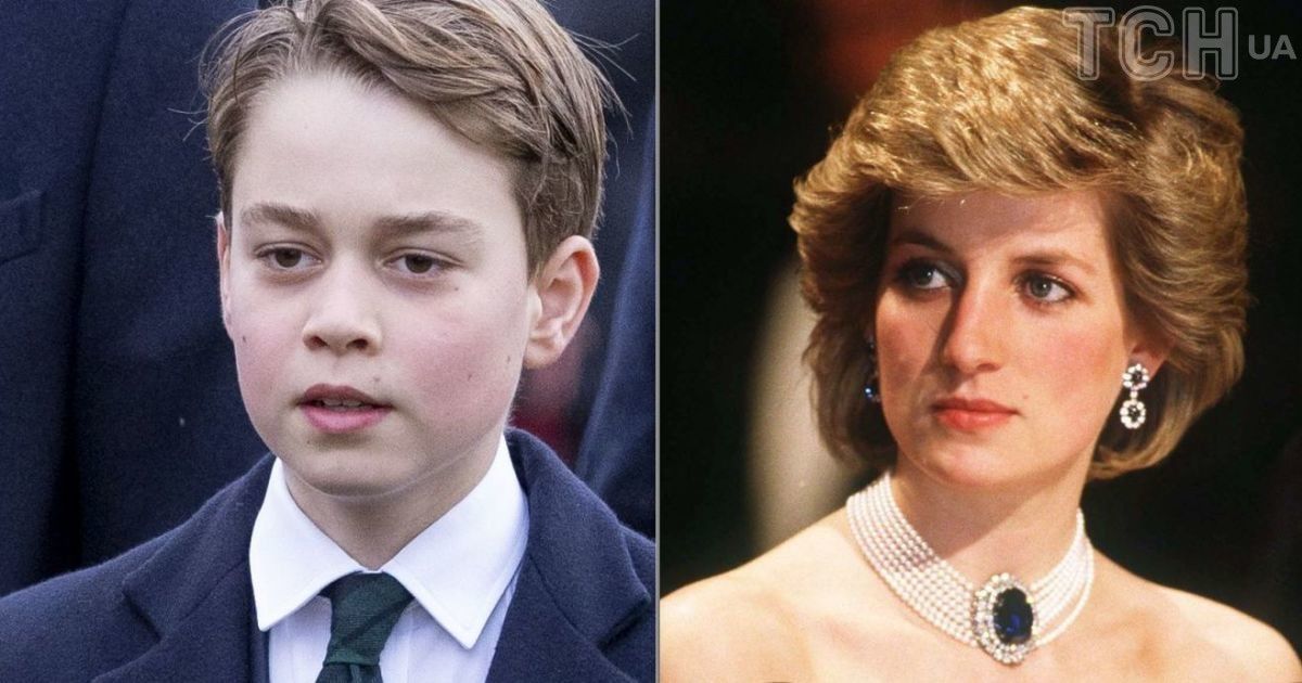 Принцесса Диана и принц Джордж