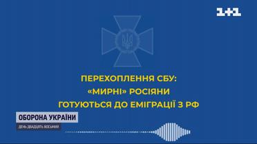 Перехоплена розмова російського окупанта з подругою про еміграцію з РФ