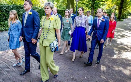 А чому не дотримуються жалоби: королівські родичі нідерландської принцеси Марії-Христини на церемонії прощання
