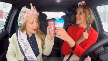 Катерина Осадча та Тіна Кароль влаштували вечірку на колесах