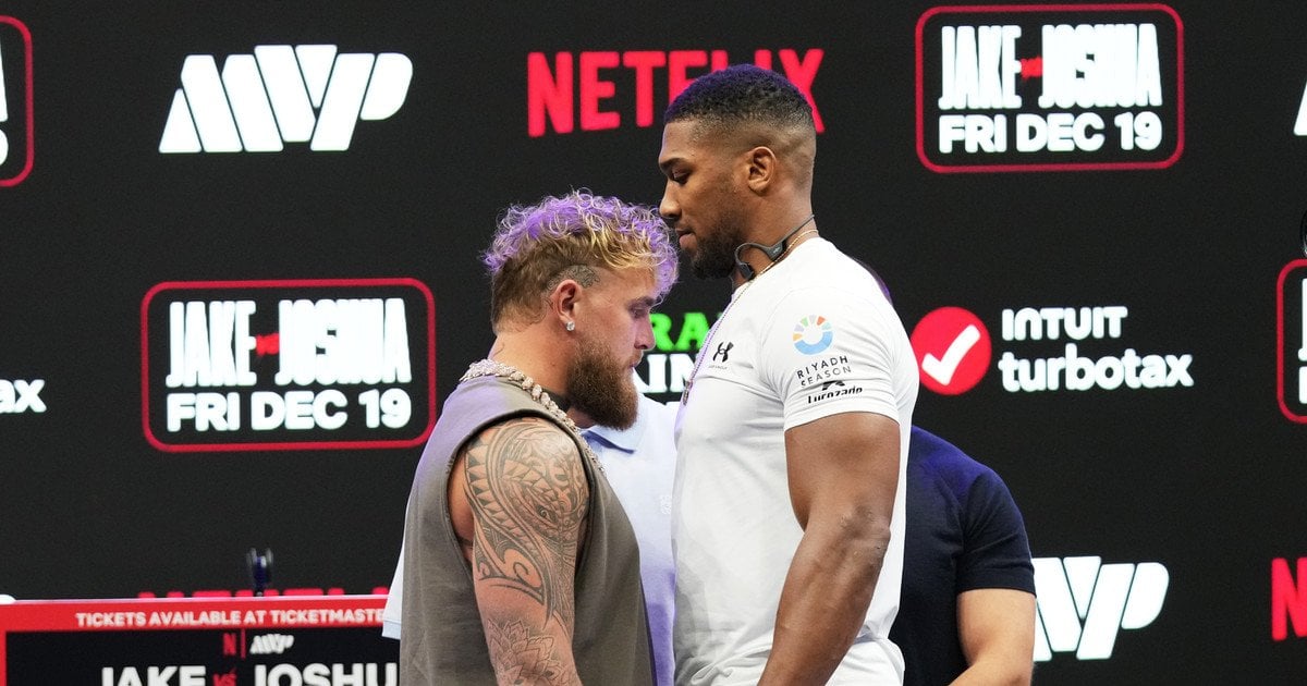 Джейк Пол та Ентоні Джошуа