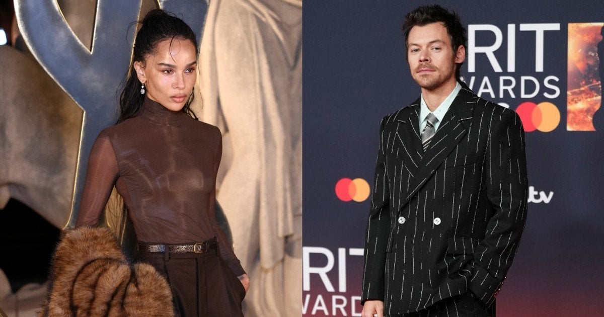 Зои Кравиц и Гарри Стайлс