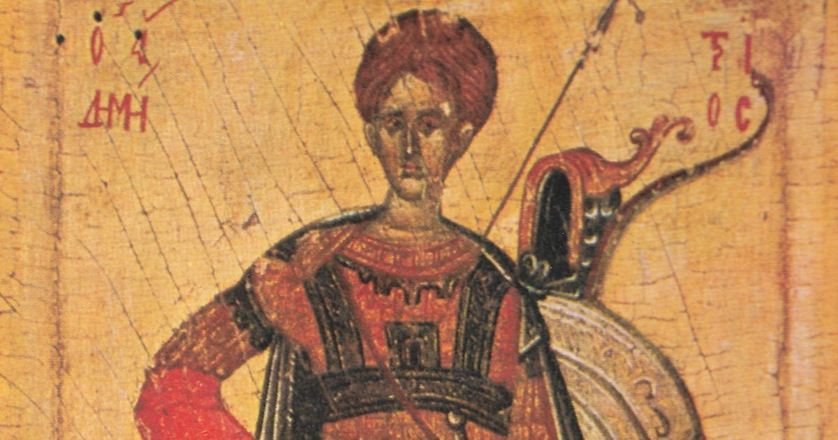 8 ноября – день памяти святого Дмитрия Солунского