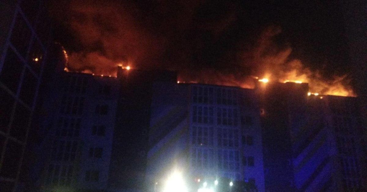 пожежа в ЖК, Київ_8 / © Управління ДСНС Києва
