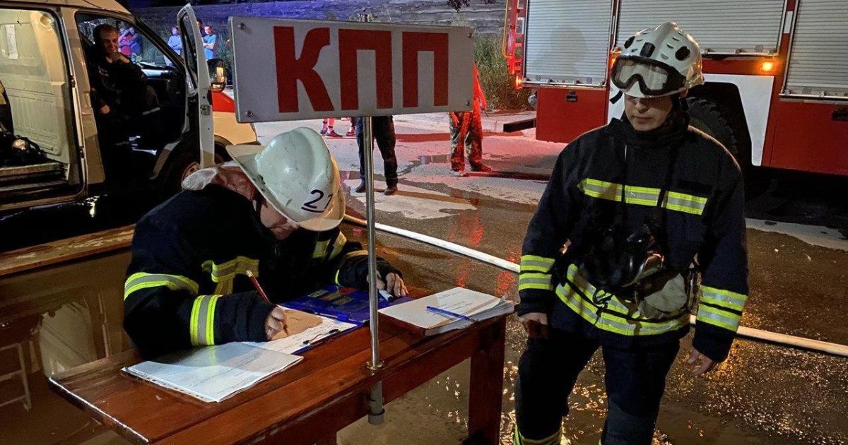 пожежа в ЖК, Київ_3 / © Управління ДСНС Києва