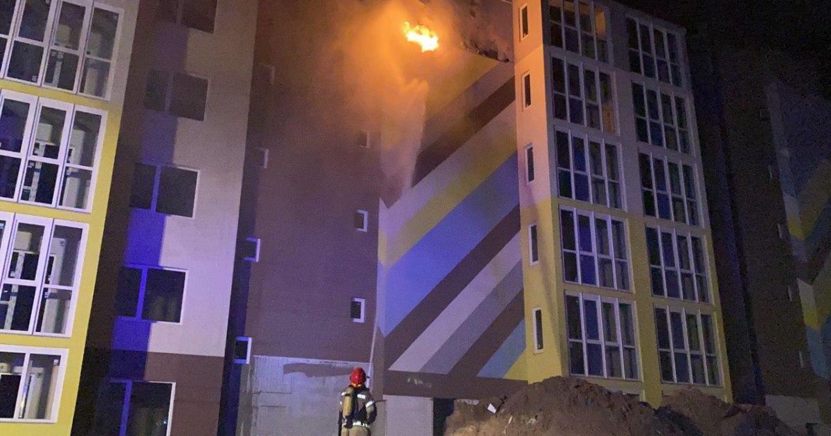 пожежа в ЖК, Київ_10 / © Управління ДСНС Києва