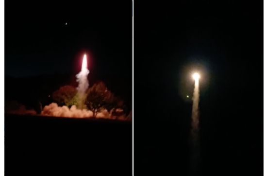 Нічна атака по Україні: з’явилося відео, як сили ППО збивали ракети