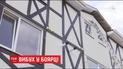 Від потужного вибуху в даху триповерхівки в Боярці утворилася діра