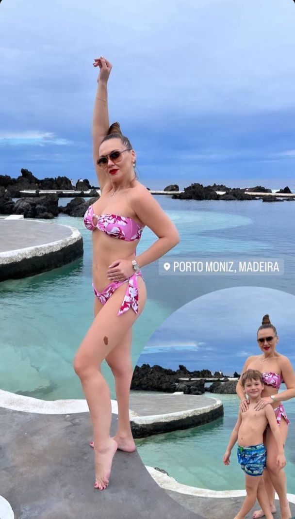 Анна Саливанчук на отдыхе в Португалии / © instagram.com/salivanchuk.anna