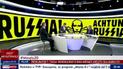 Польский телеканал обыграл нацистскую символику в названии России и изображении Путина