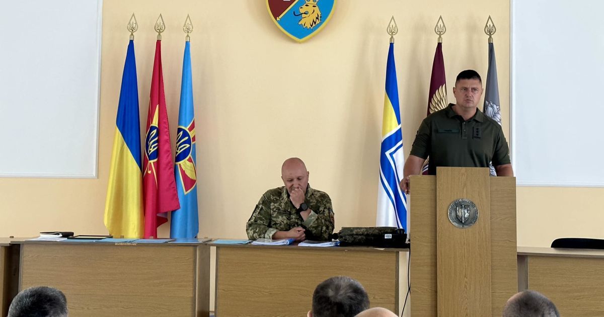 Представлення Дениса Чаюка. Фото: Львівський обласний ТЦК і СП