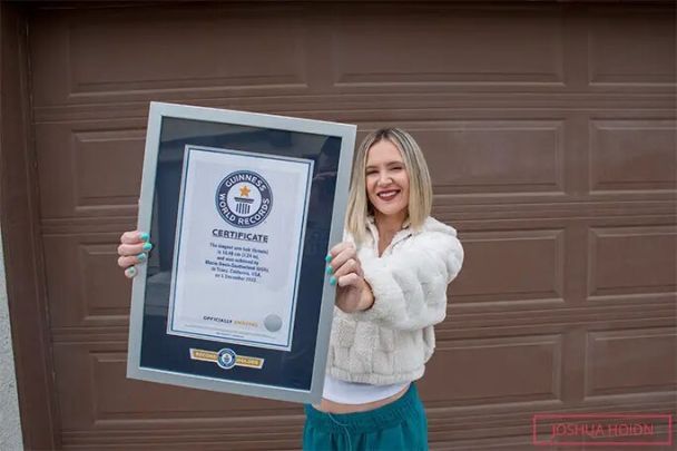 Мейсі Девіс-Саутерленд / © guinnessworldrecords.com