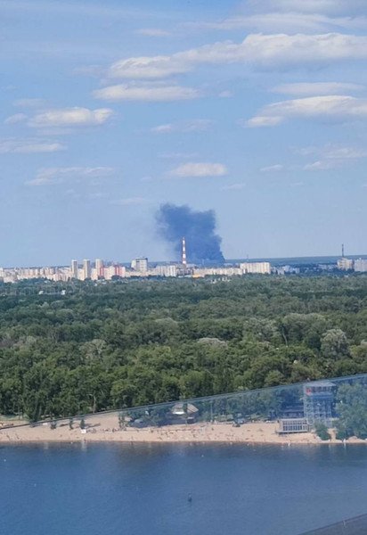 Взрыв в Киеве